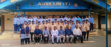A one-day workshop  at Auxiliam ITI Tirupattur