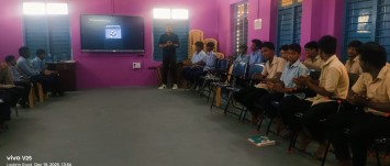 A one-day workshop  at Auxiliam ITI Tirupattur