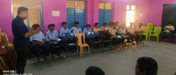 A one-day workshop  at Auxiliam ITI Tirupattur