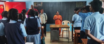 Niraivagam training team - Fr. Yacop SDB and Mr.Selva successfully conducted a Workshop on Exam Readiness