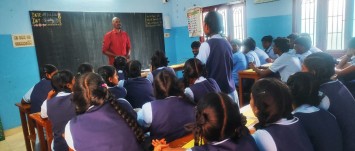 Niraivagam training team - Fr. Yacop SDB and Mr.Selva successfully conducted a Workshop on Exam Readiness