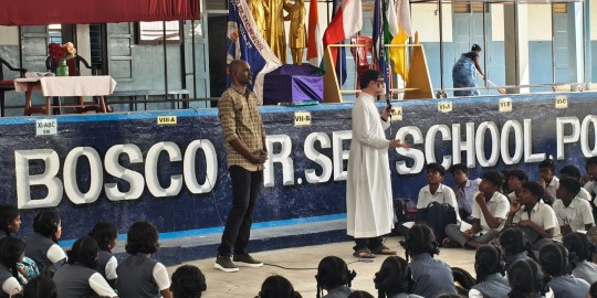 "Memory & Study Skills" at Don Bosco Higher Secondary School, Polur
