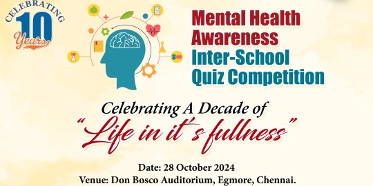 Niraivagam Decennial Mental Health Quiz Competition